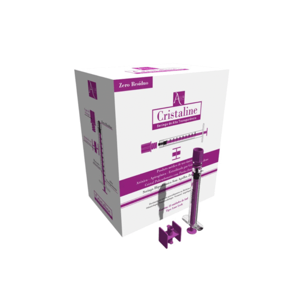 JERINGA CRISTALINE (1 ML) - 25 UNIDADES