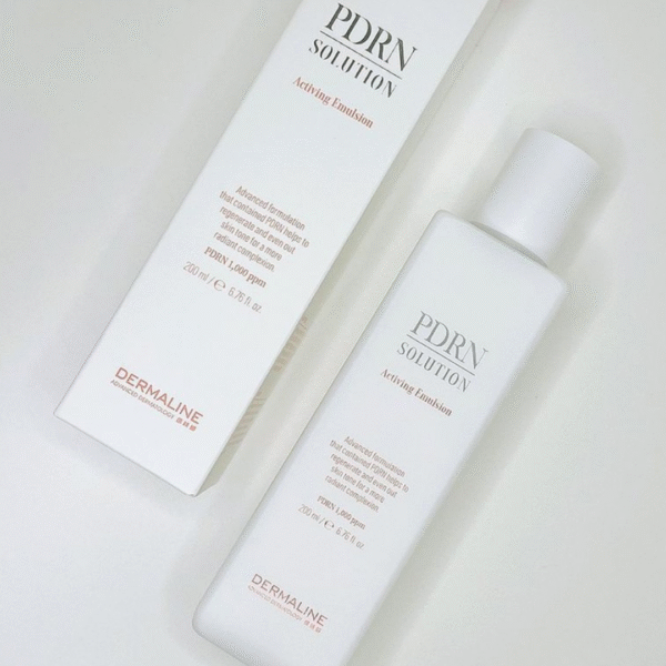 PDRN SOLUTION ACTIVING EMULSION (CREMA) DERMALINE - 200ML